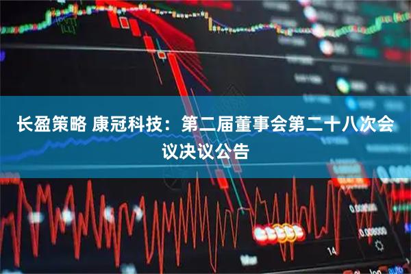 长盈策略 康冠科技：第二届董事会第二十八次会议决议公告